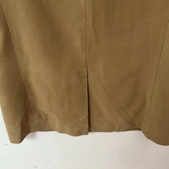 BANANA REPUBLIC 100% POLYESTER TAN BLAZERS SIZE M‎ - Picture 3 of 9